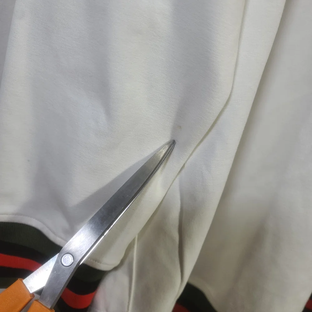 Haute Shore Women's Cody Open-Front Cardigan Sweater Off White Striped One Size - Picture 9 of 14